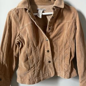 AMI Beige Corduroy Jacket